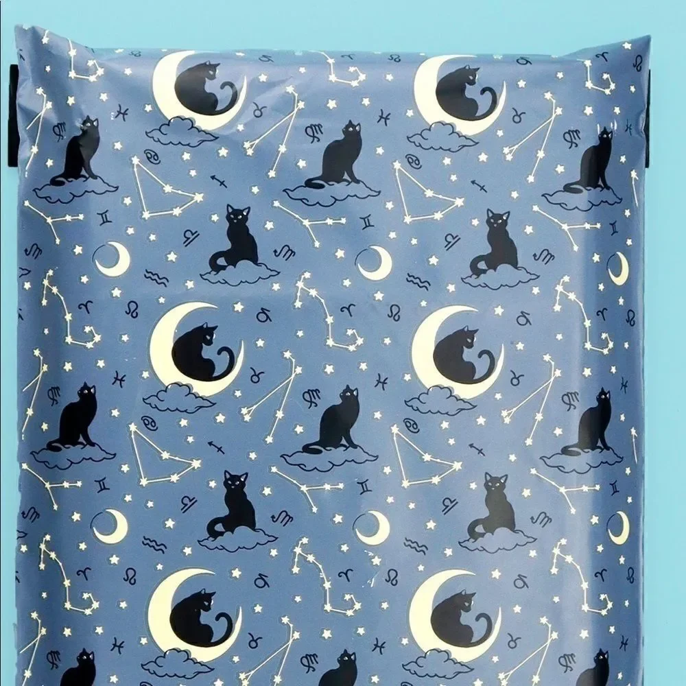 Poly Mailers MIX Mystical 6x9 10x13 35pc Washitape